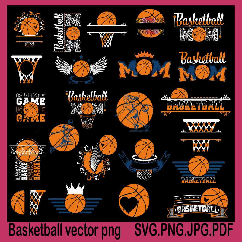 basketball vector png, BASKETBALL DAD SVG, BASKETBALL HEART SVG